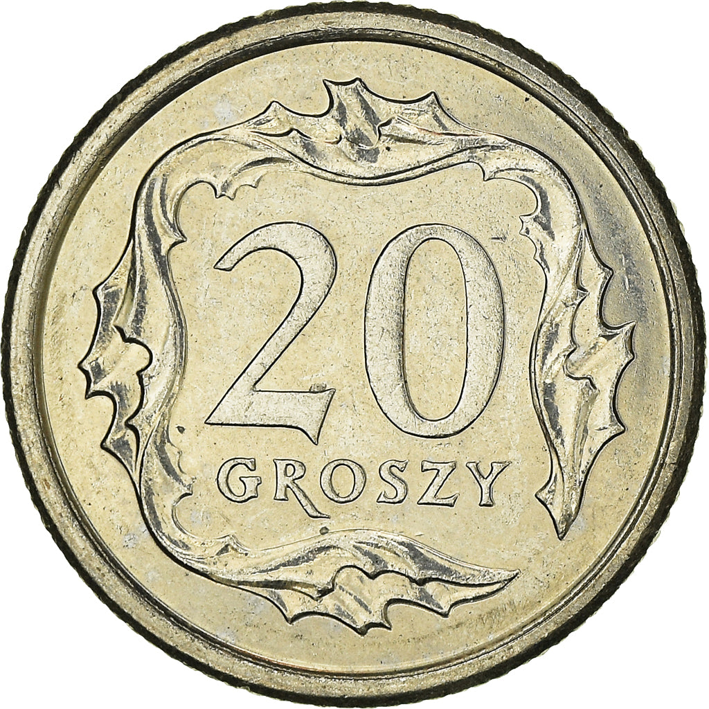 Coin, Poland, 20 Groszy, 2010