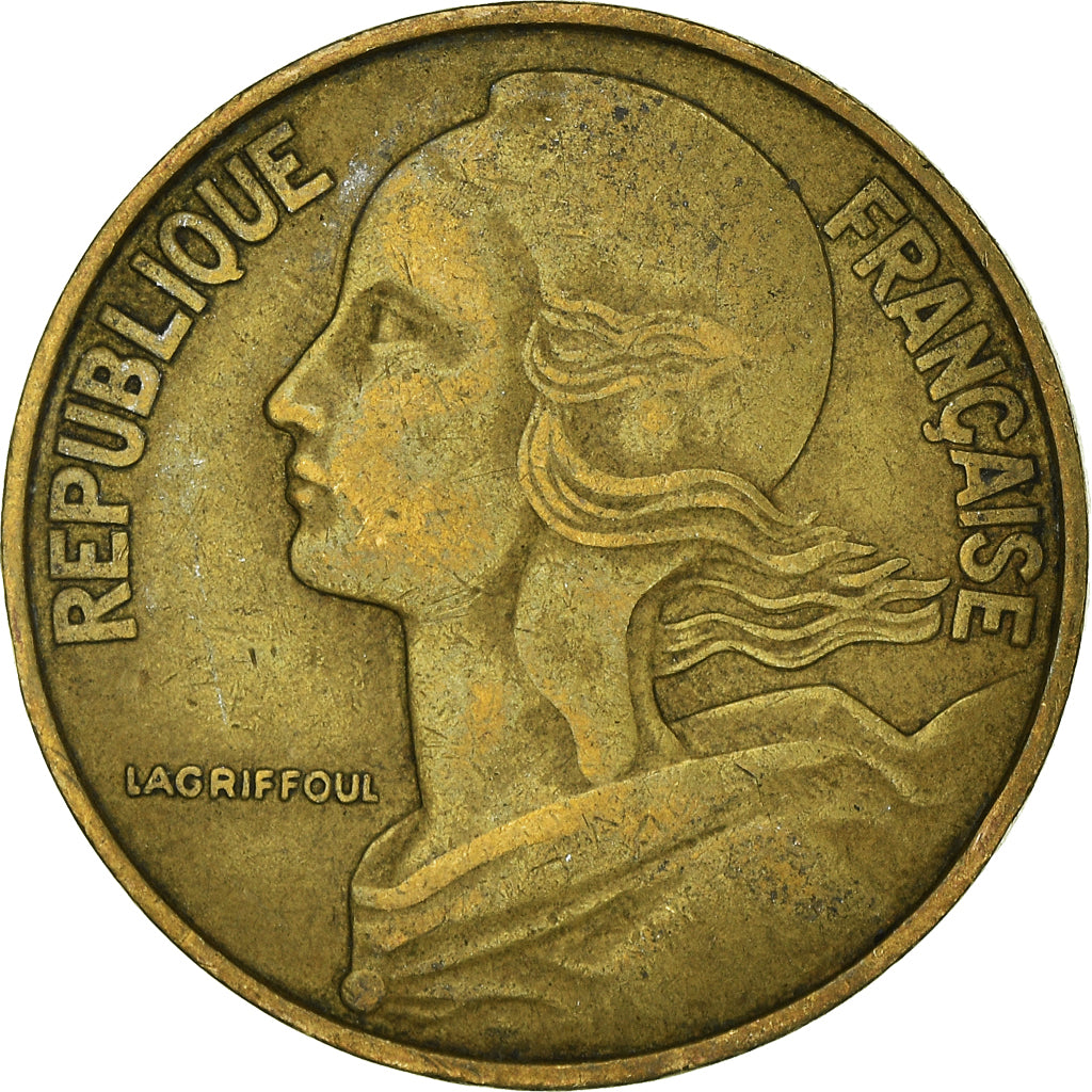 Münze, Frankreich, 20 Centimes, 1963