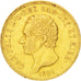 ITALIAN STATES, 20 Lire, 1821, Torino, KM #118.1, AU(50-53), Gold, 21