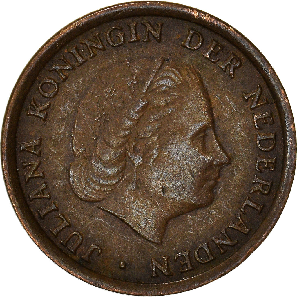 Münze, Niederlande, Cent, 1966