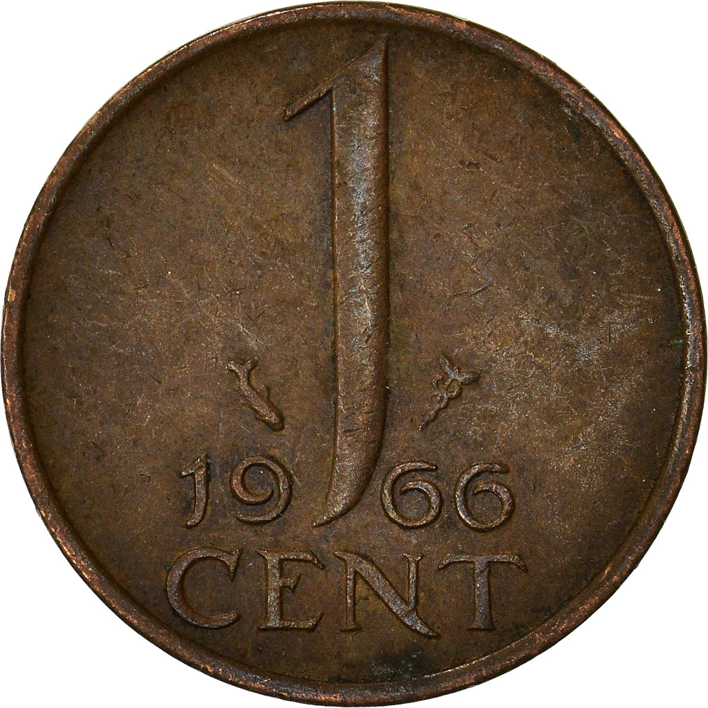 Münze, Niederlande, Cent, 1966
