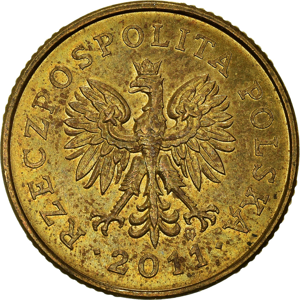 Moneta, Polska, 5 Groszy, 2011