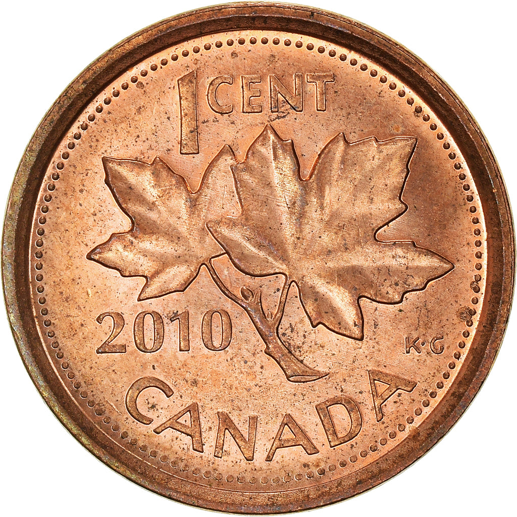 Moneta, Canada, Cent, 2010