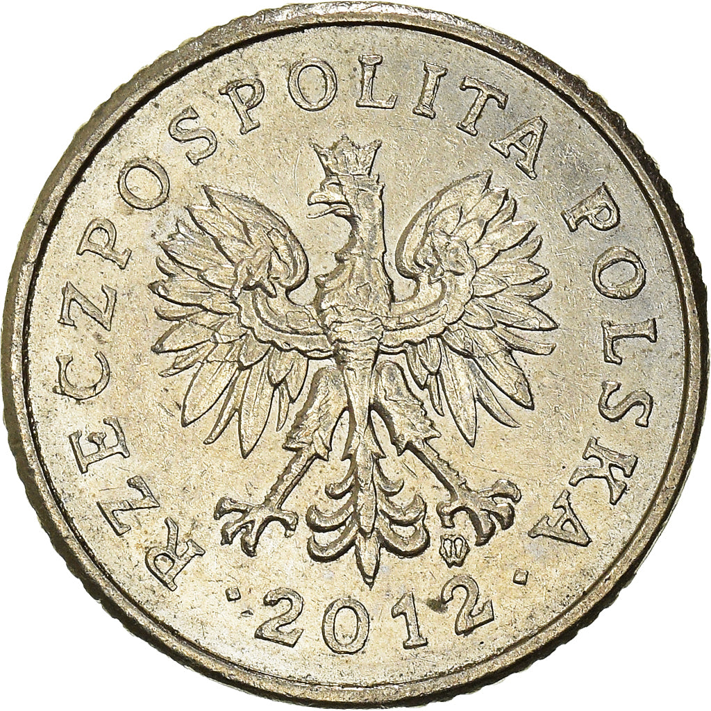Moneta, Polonia, 10 Groszy, 2012