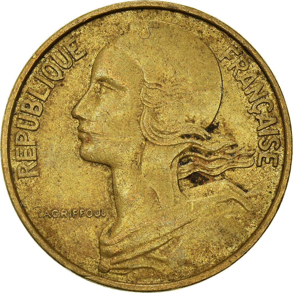 Monnaie, France, 10 Centimes, 1967