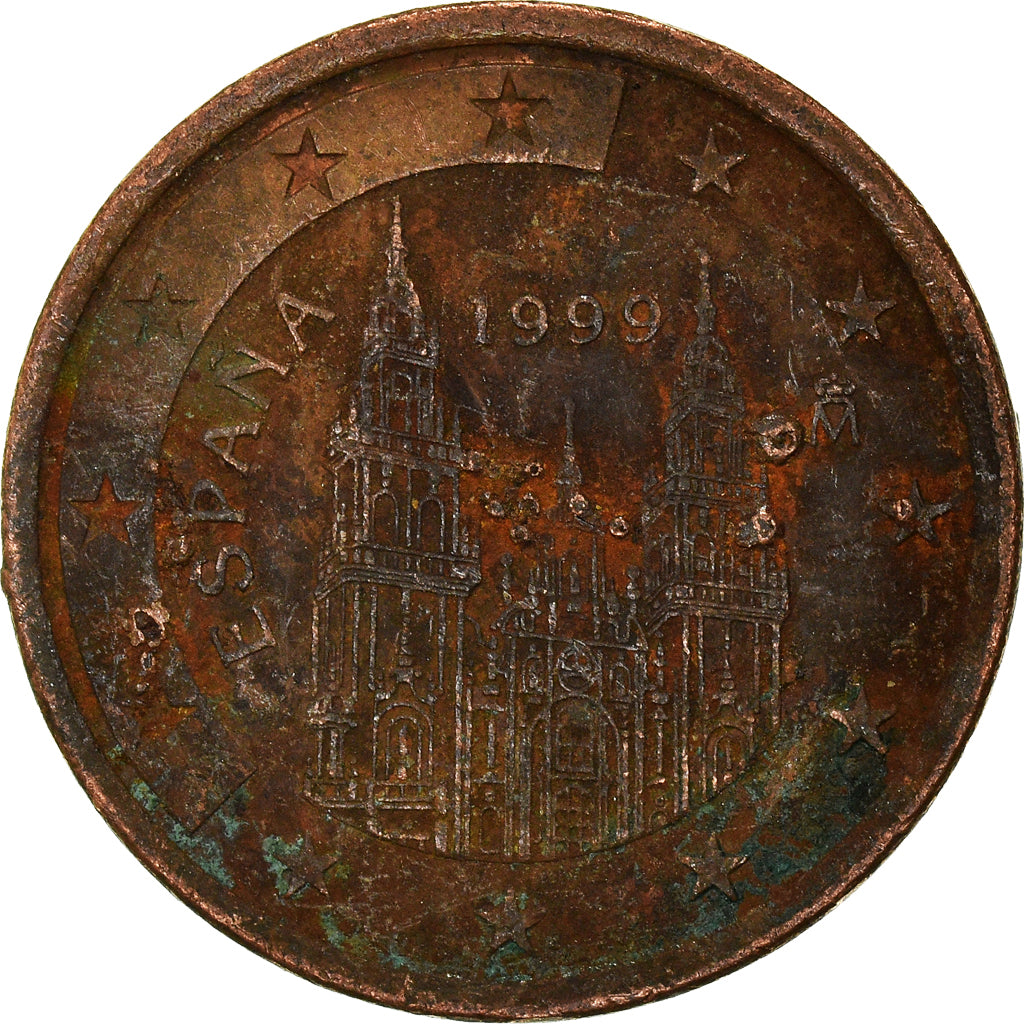 Moneda, España, 5 Euro Cent, 1999