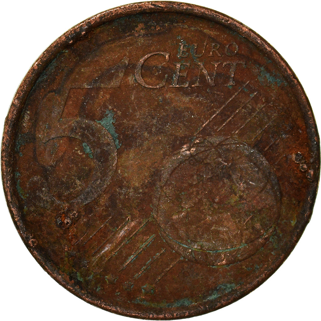 Moneda, España, 5 Euro Cent, 1999