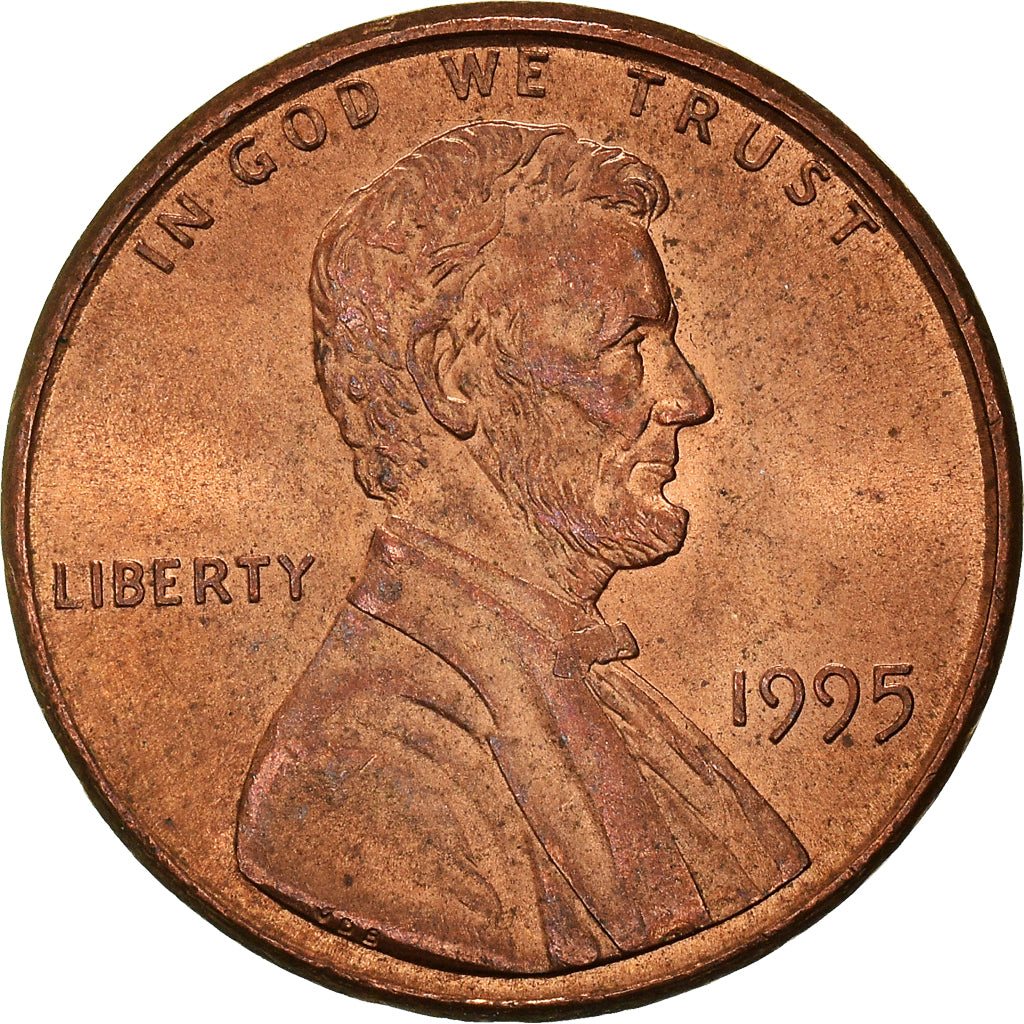 Monnaie, États-Unis, Cent, 1995