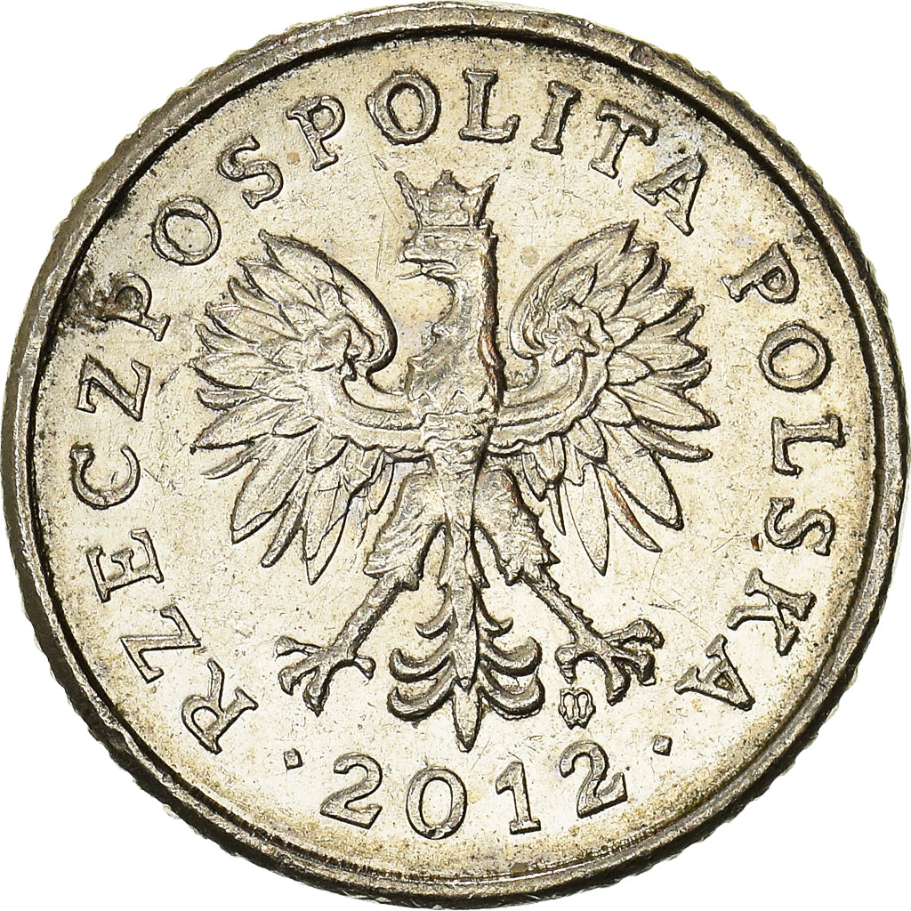 Moneta, Polonia, 10 Groszy, 2012