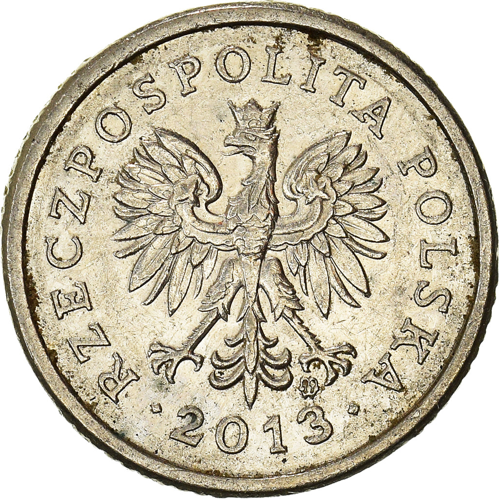 Moneta, Polonia, 10 Groszy, 2013