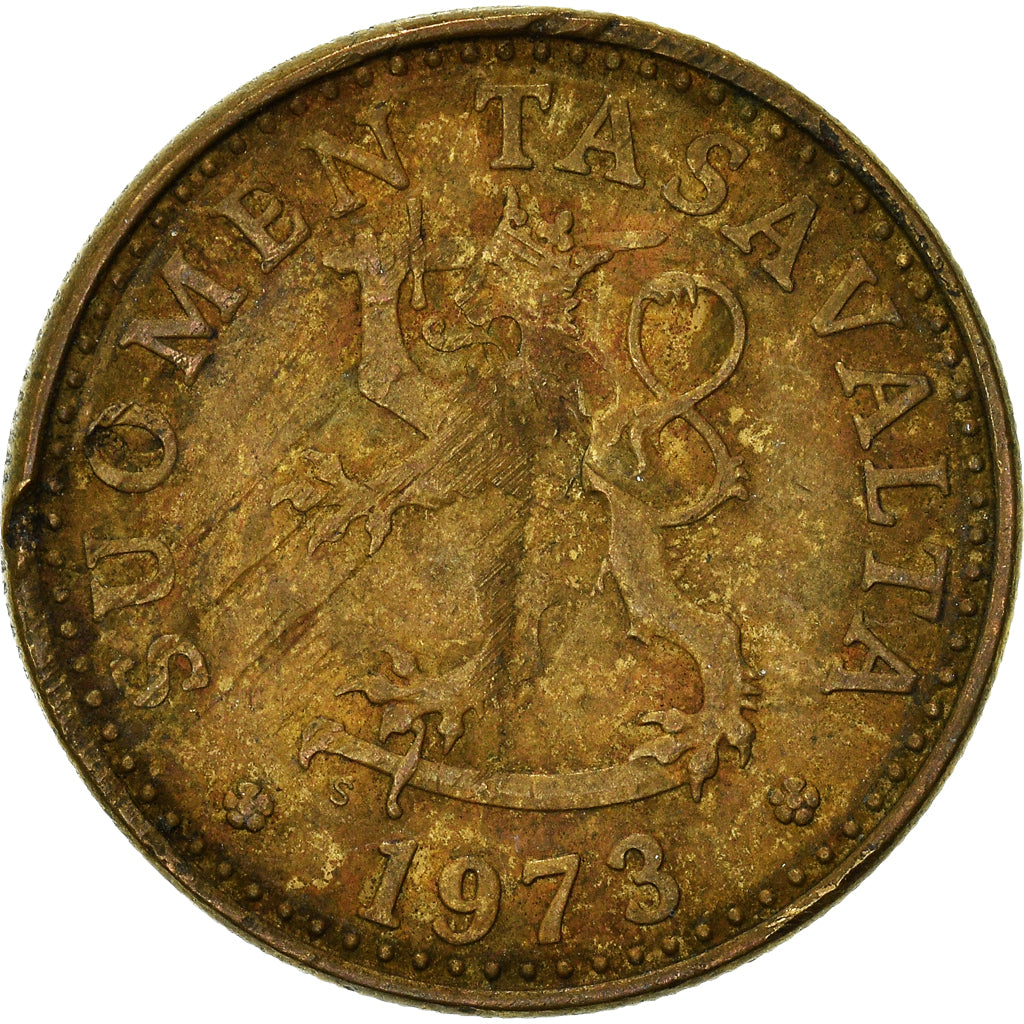 Monnaie, Finlande, 20 Pennia, 1973