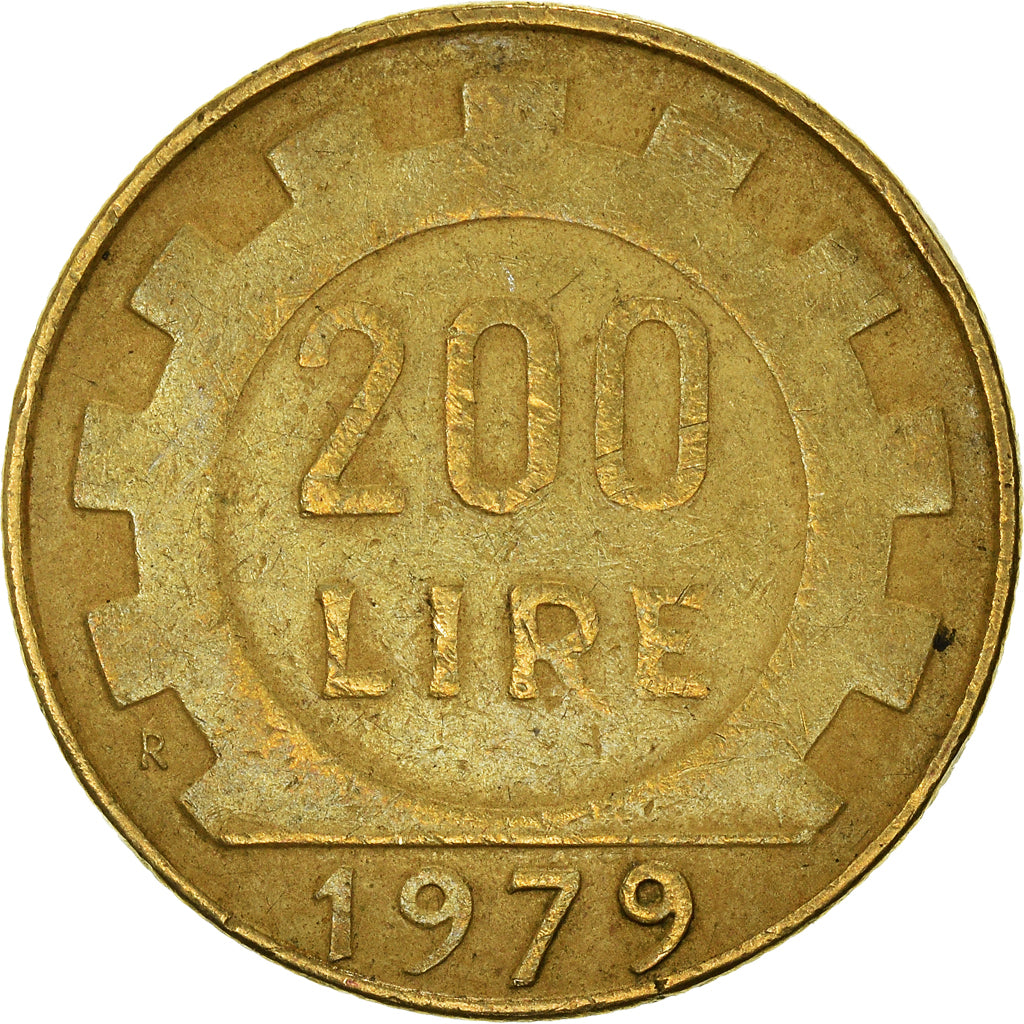 Munten, Italië, 200 Lire, 1979
