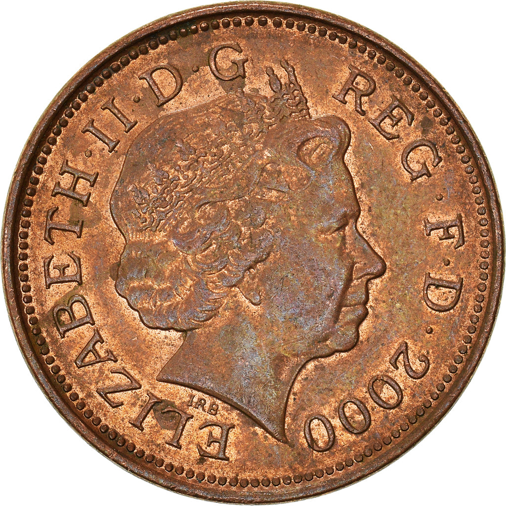Moeda, Grã-Bretanha, 2 Pence, 2000
