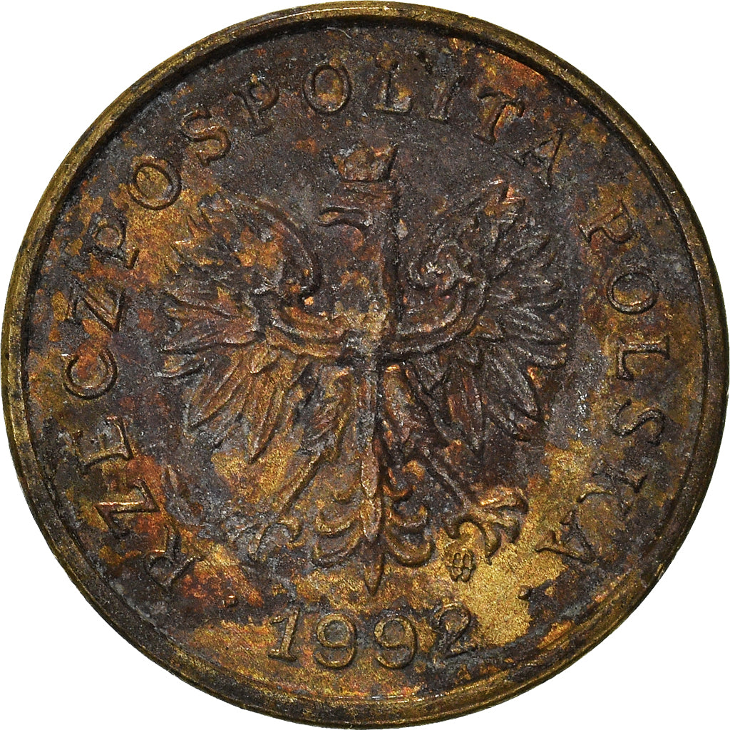 Moneta, Polska, 2 Grosze, 1992