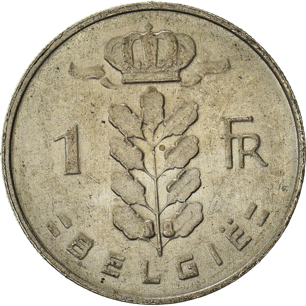 Münze, Belgien, Franc, 1967