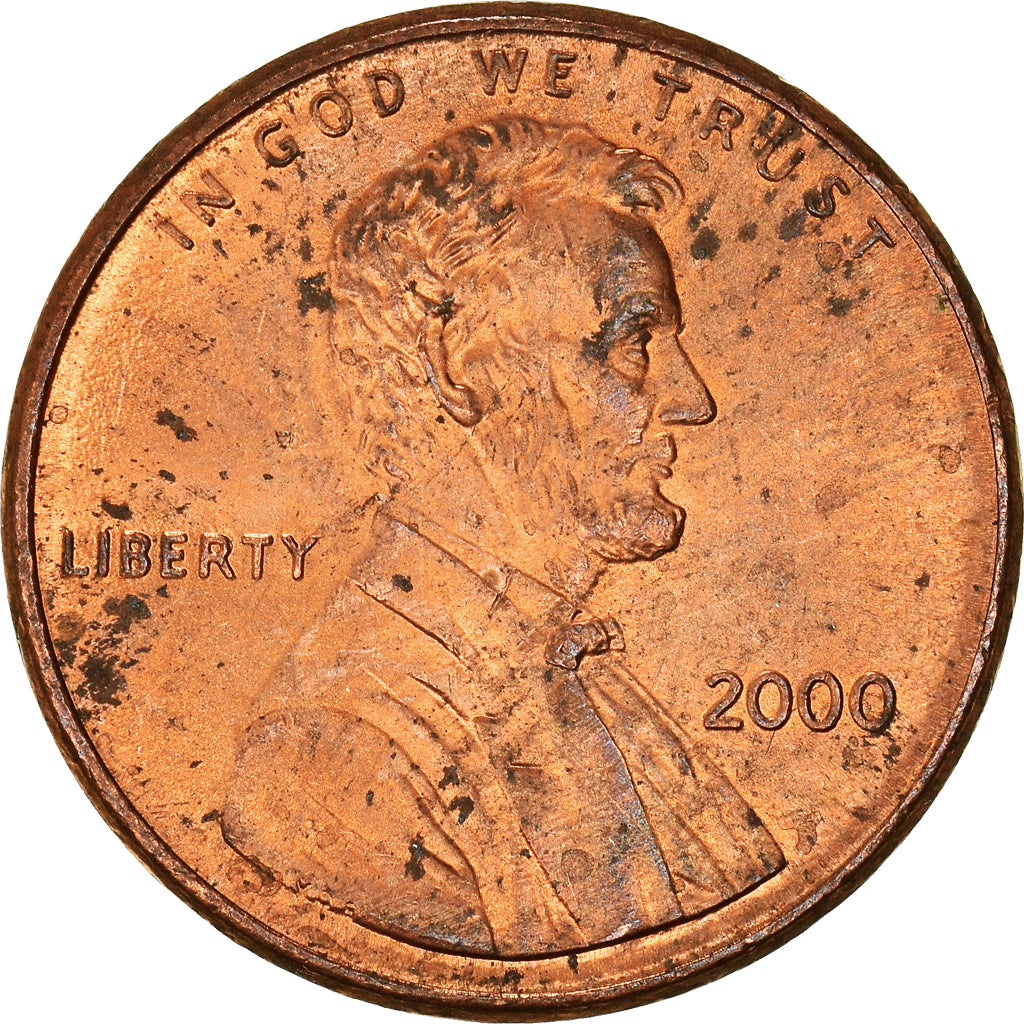 Moneta, USA, Cent, 2000