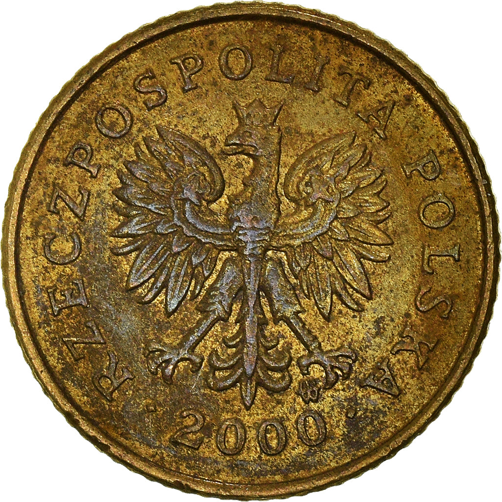 Moneta, Polska, Grosz, 2000