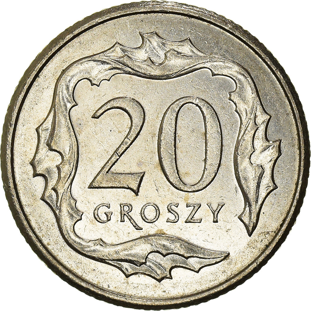 Monnaie, Pologne, 20 Groszy