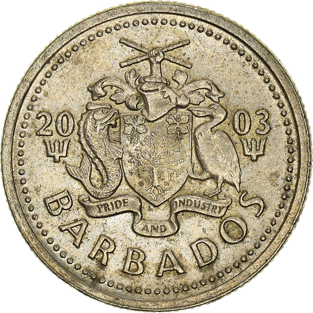 Moneta, Barbados, 10 Cents, 2003
