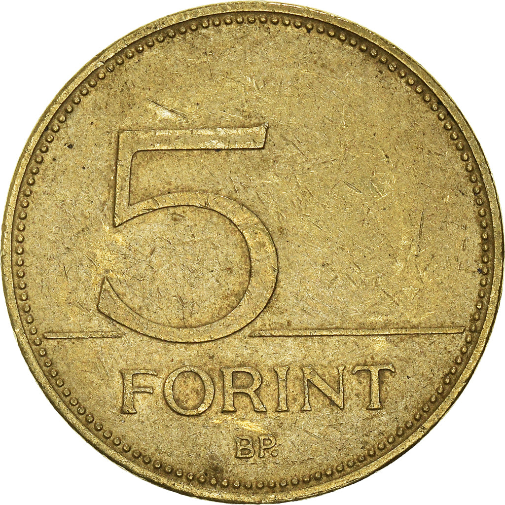 Moneda, Hungría, 5 Forint, 2005