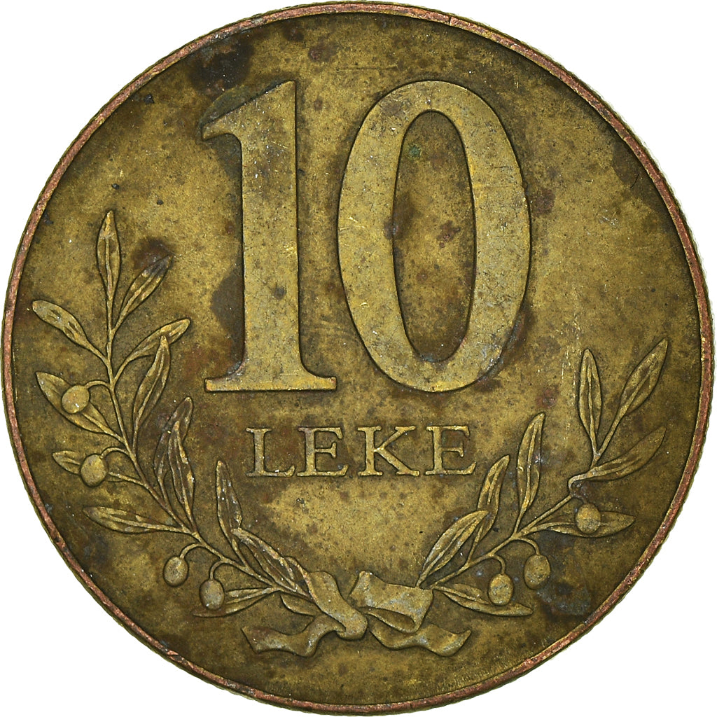 Moeda, Albânia, 10 Lekë, 2013