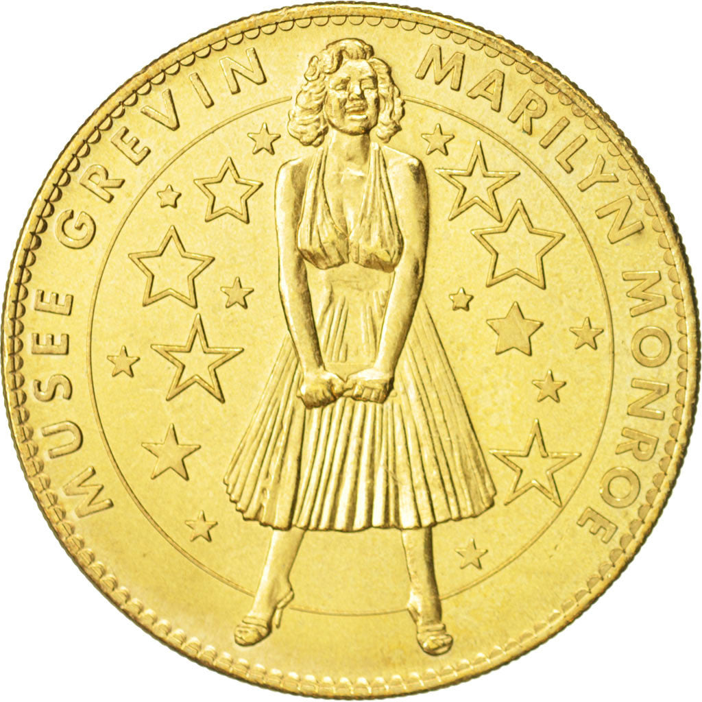 France, Tourist Token, Arts & Culture, Token, 2008, MS(63), Cupro-nickel...
