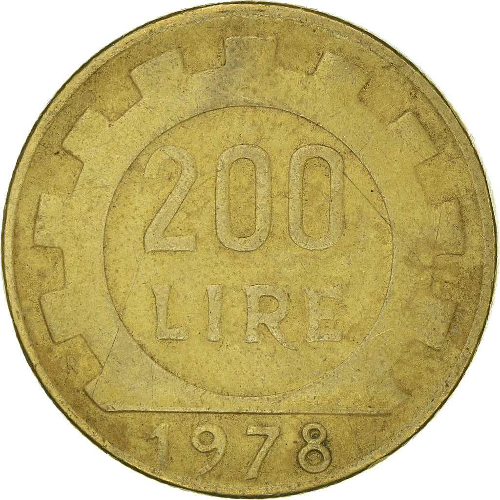 Moneta, Włochy, 200 Lire, 1978