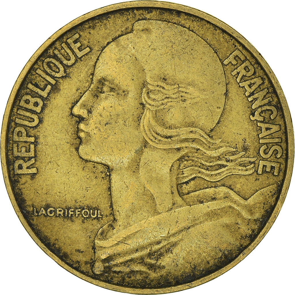 Münze, Frankreich, 20 Centimes, 1963