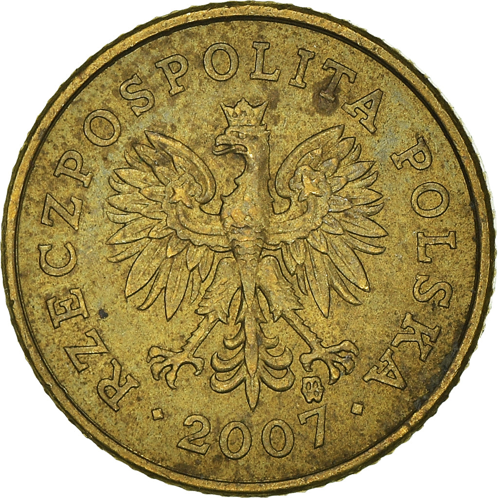 Coin, Poland, Grosz, 2007