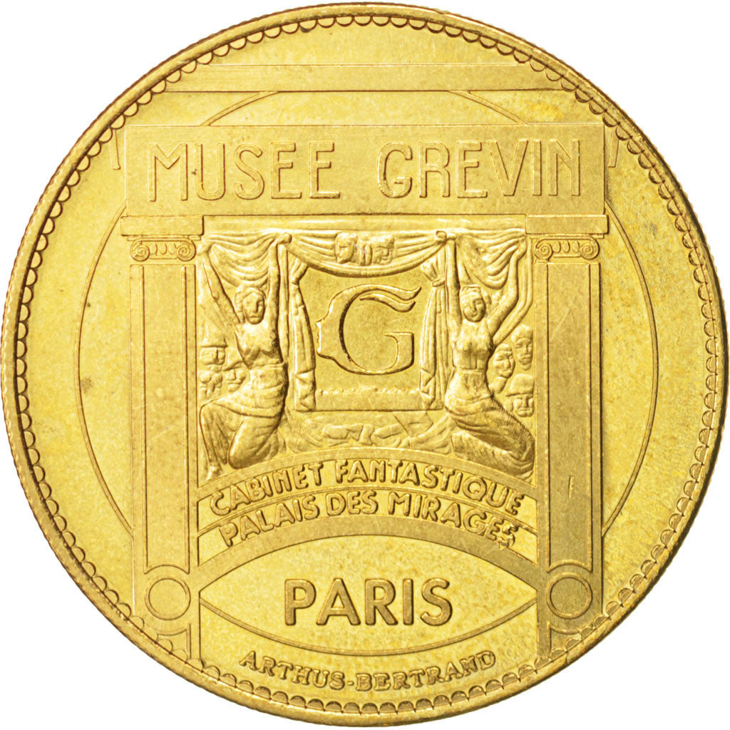 Francia, Token, Tourist Token, Arts & Culture, 2008, SPL, Rame-nichel-alluminio
