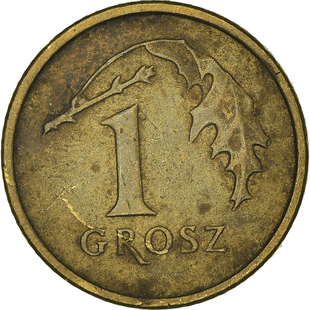 Coin, Poland, Grosz, 2003
