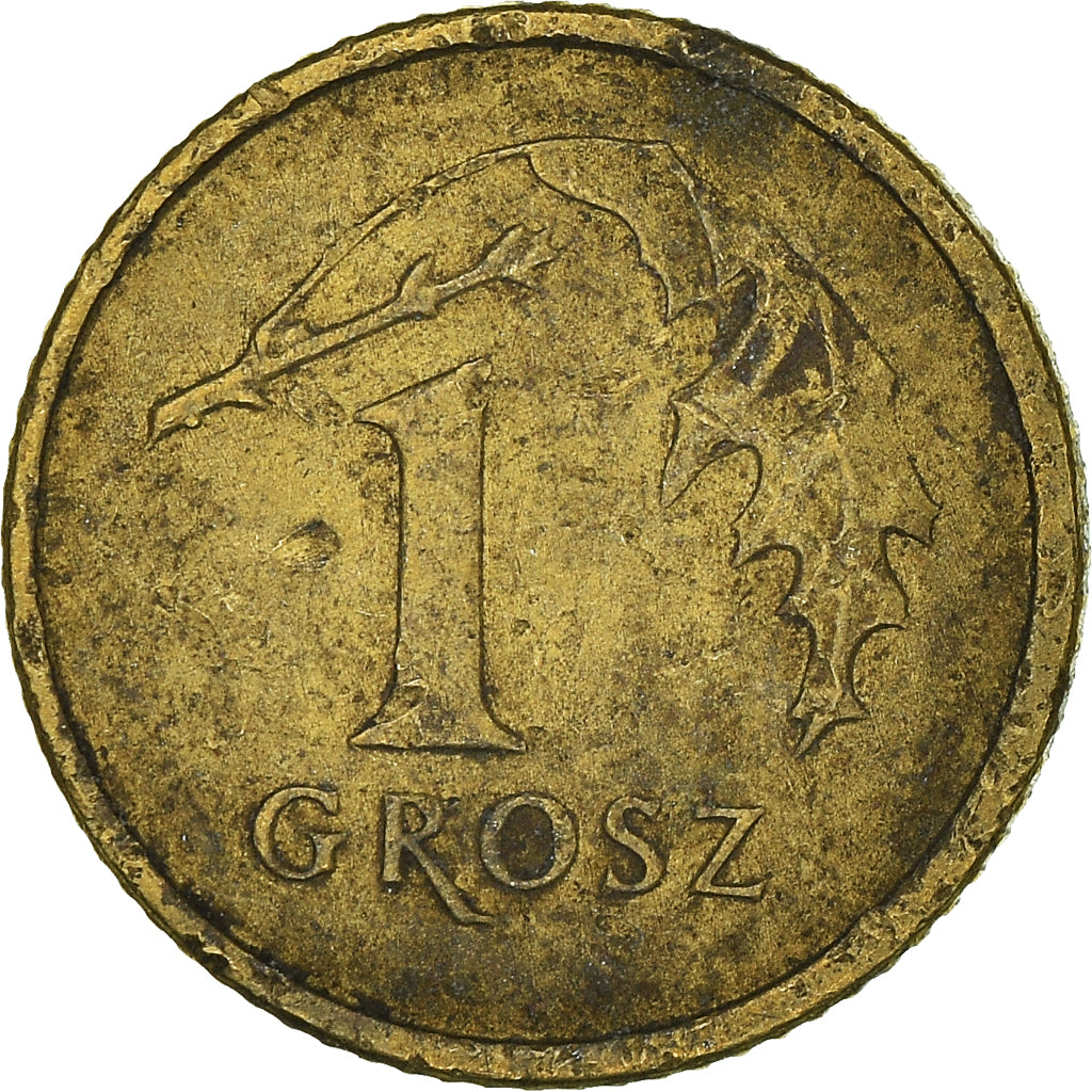 Münze, Polen, Grosz, 2000