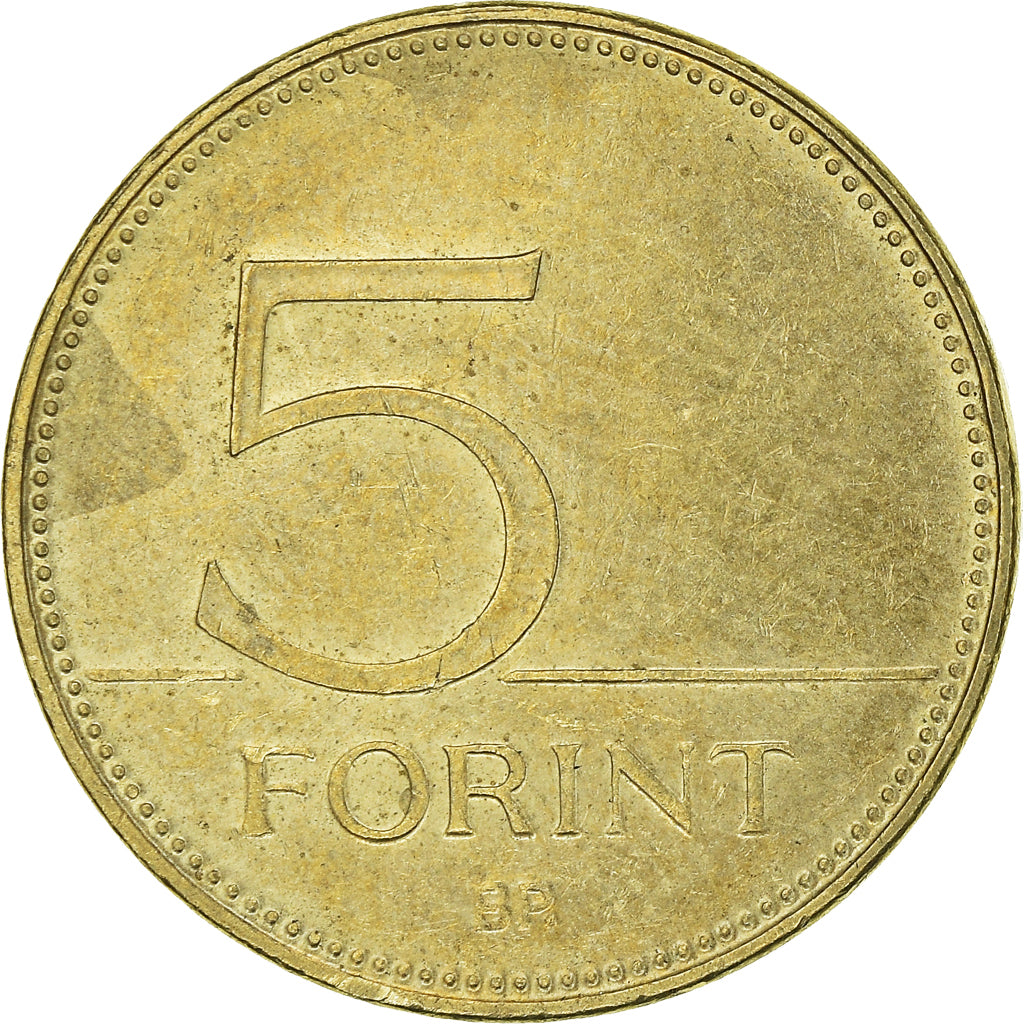 Moeda, Hungria, 5 Forint, 2015