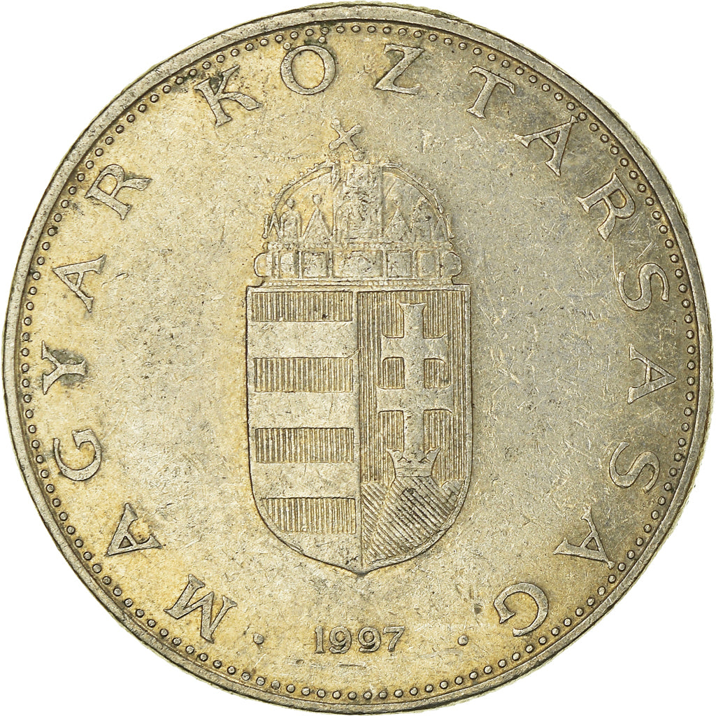 Moneda, Hungría, 10 Forint, 1997