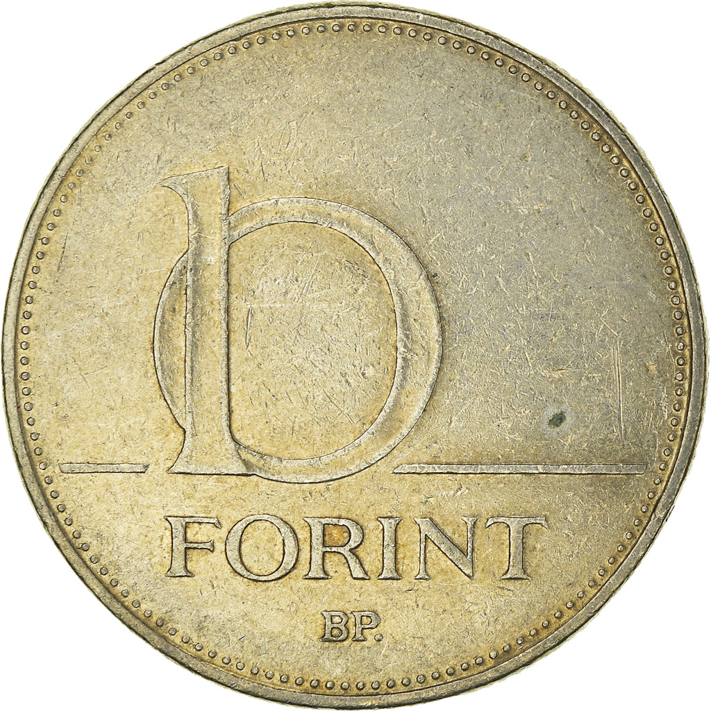 Moneda, Hungría, 10 Forint, 1997