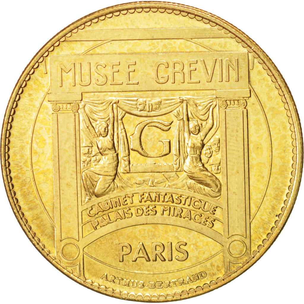 Frankrijk, Token, Tourist Token, Arts & Culture, UNC-, Cupro-nickel Aluminium
