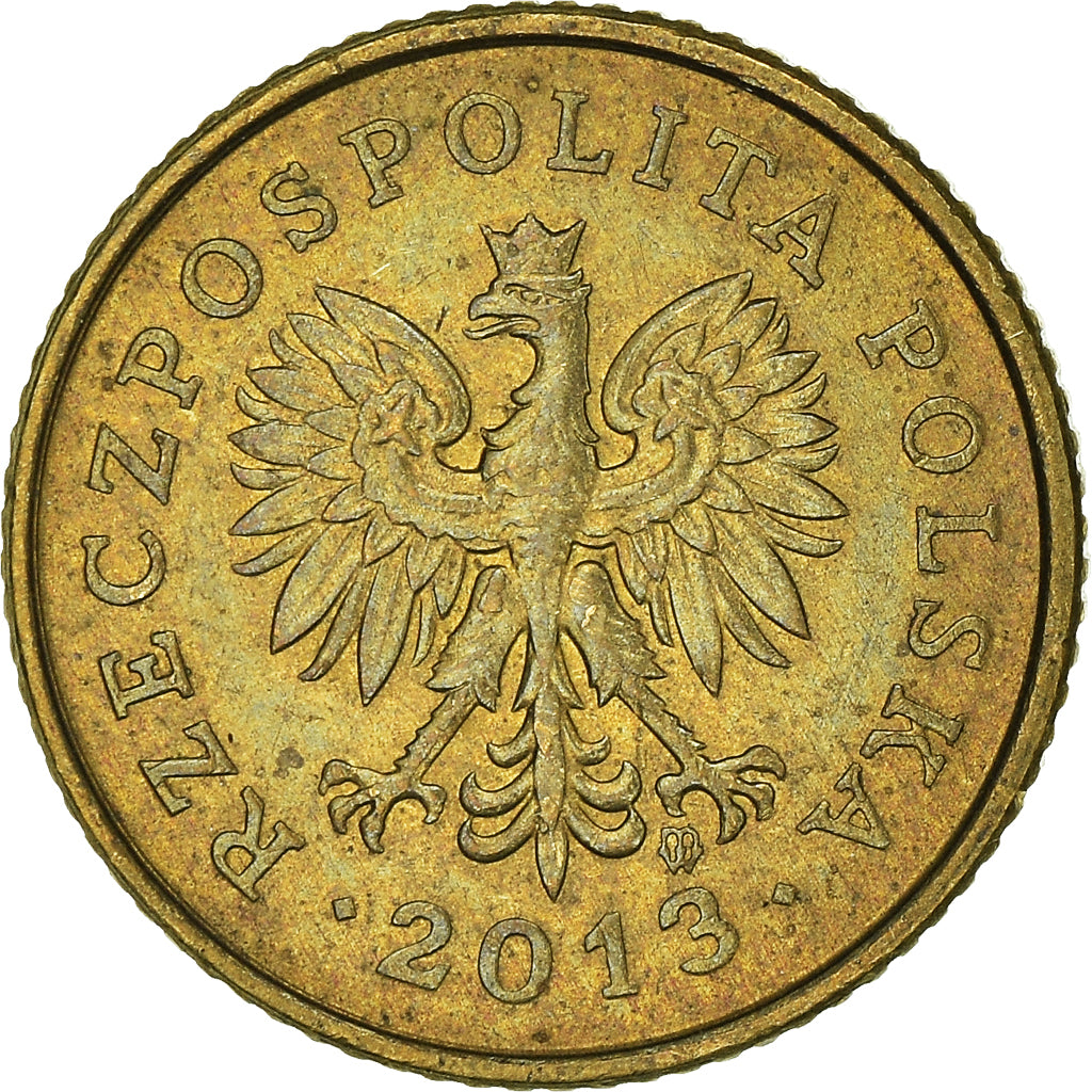 Münze, Polen, Grosz, 2013
