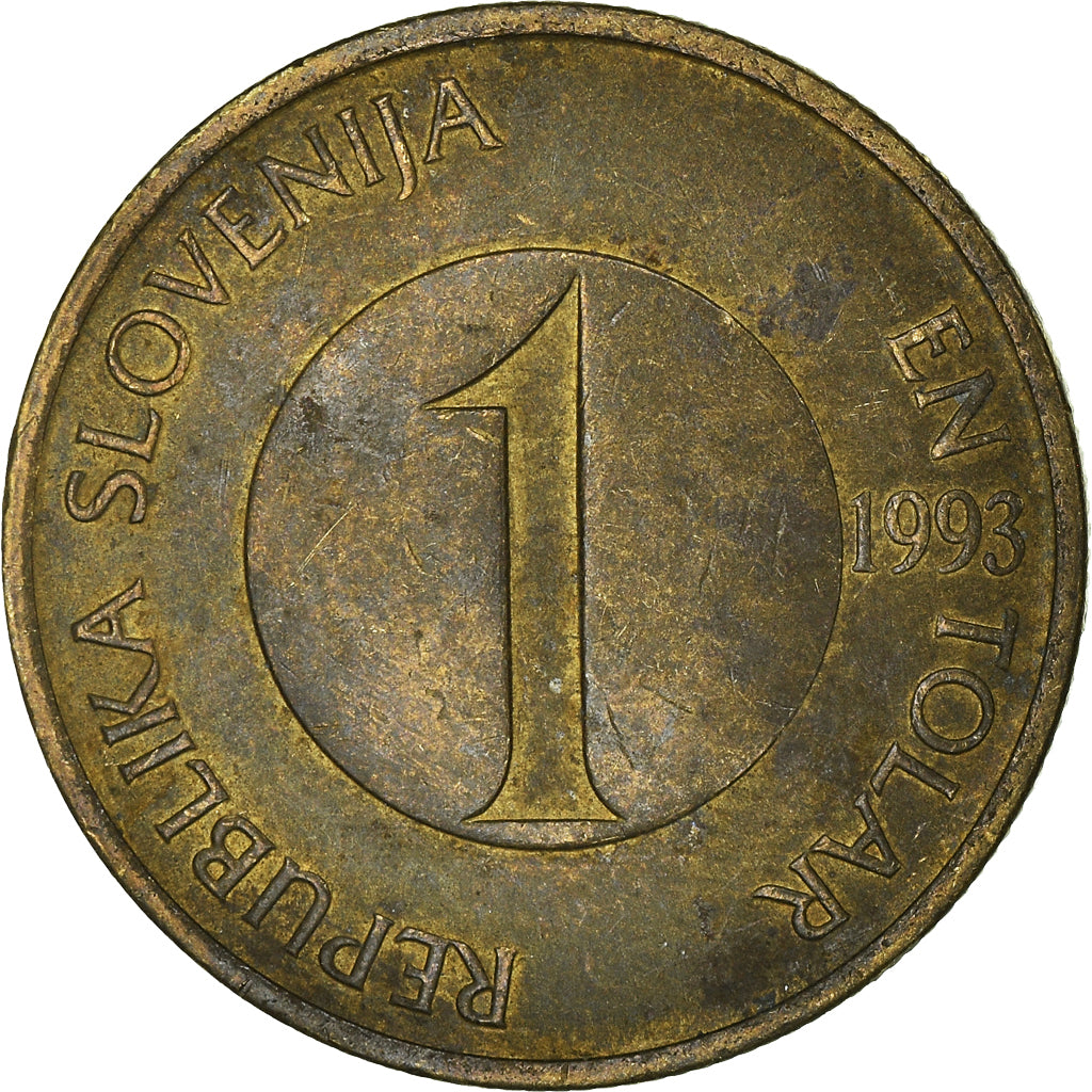 Münze, Slowenien, Tolar, 1993