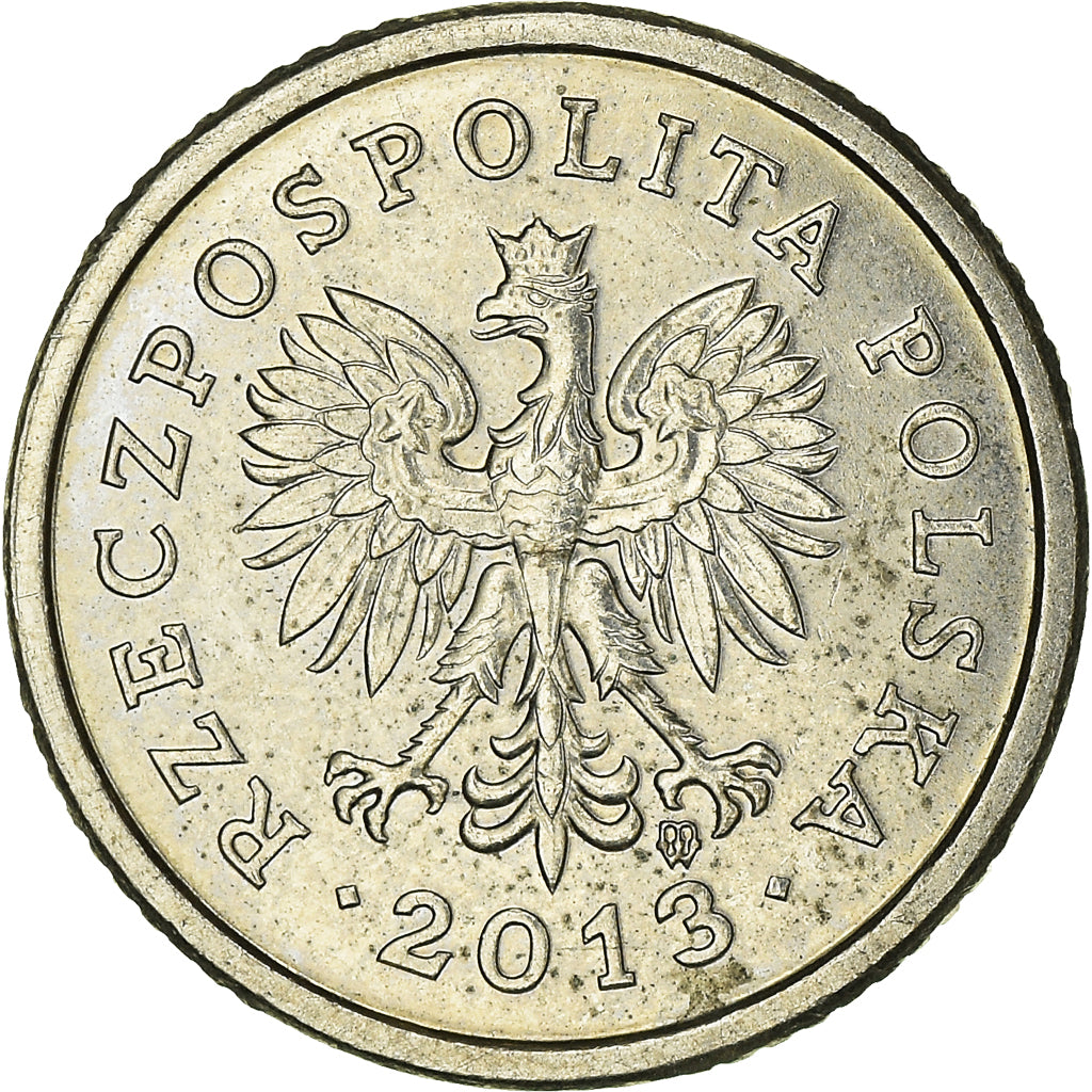 Moneta, Polonia, 10 Groszy, 2013