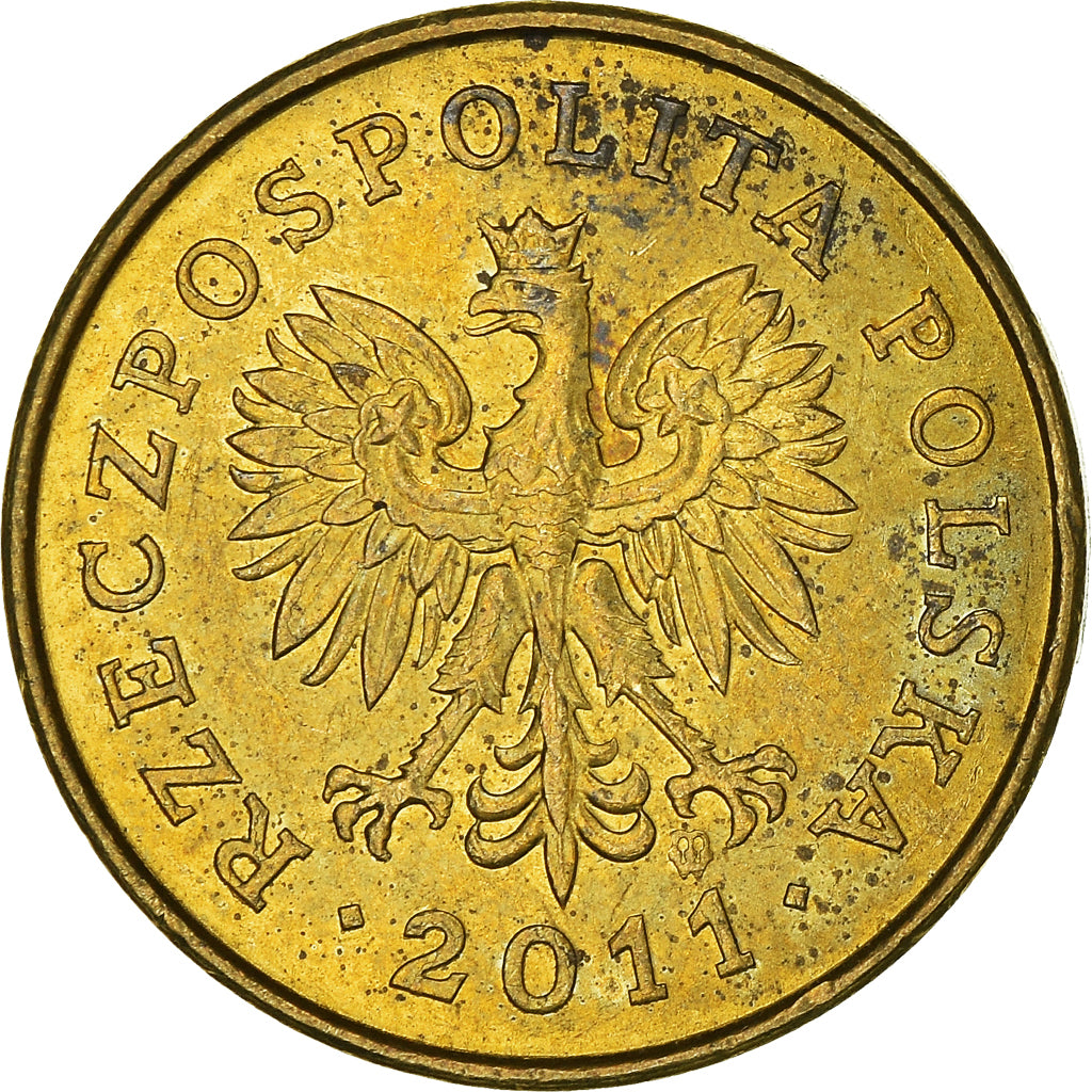 Moneta, Polonia, 2 Grosze, 2011