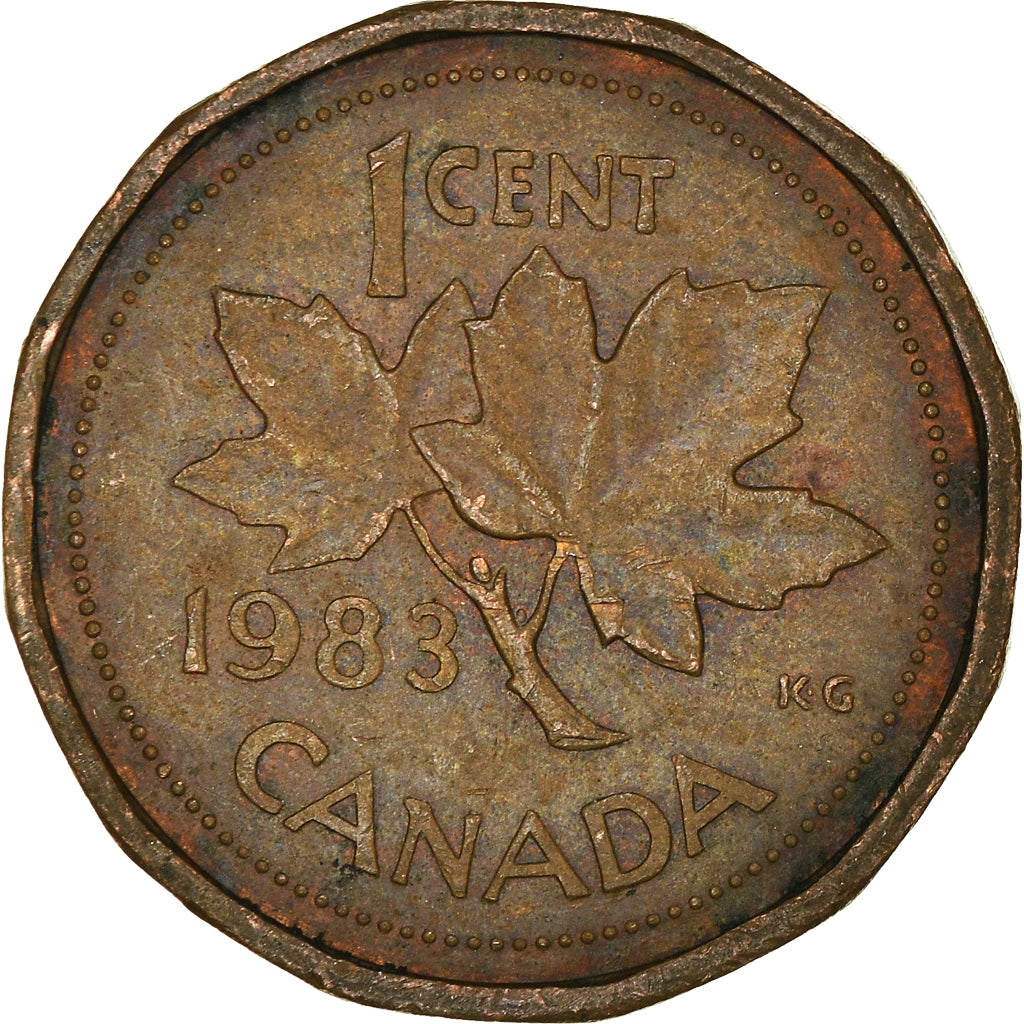 Moneta, Canada, Cent, 1983