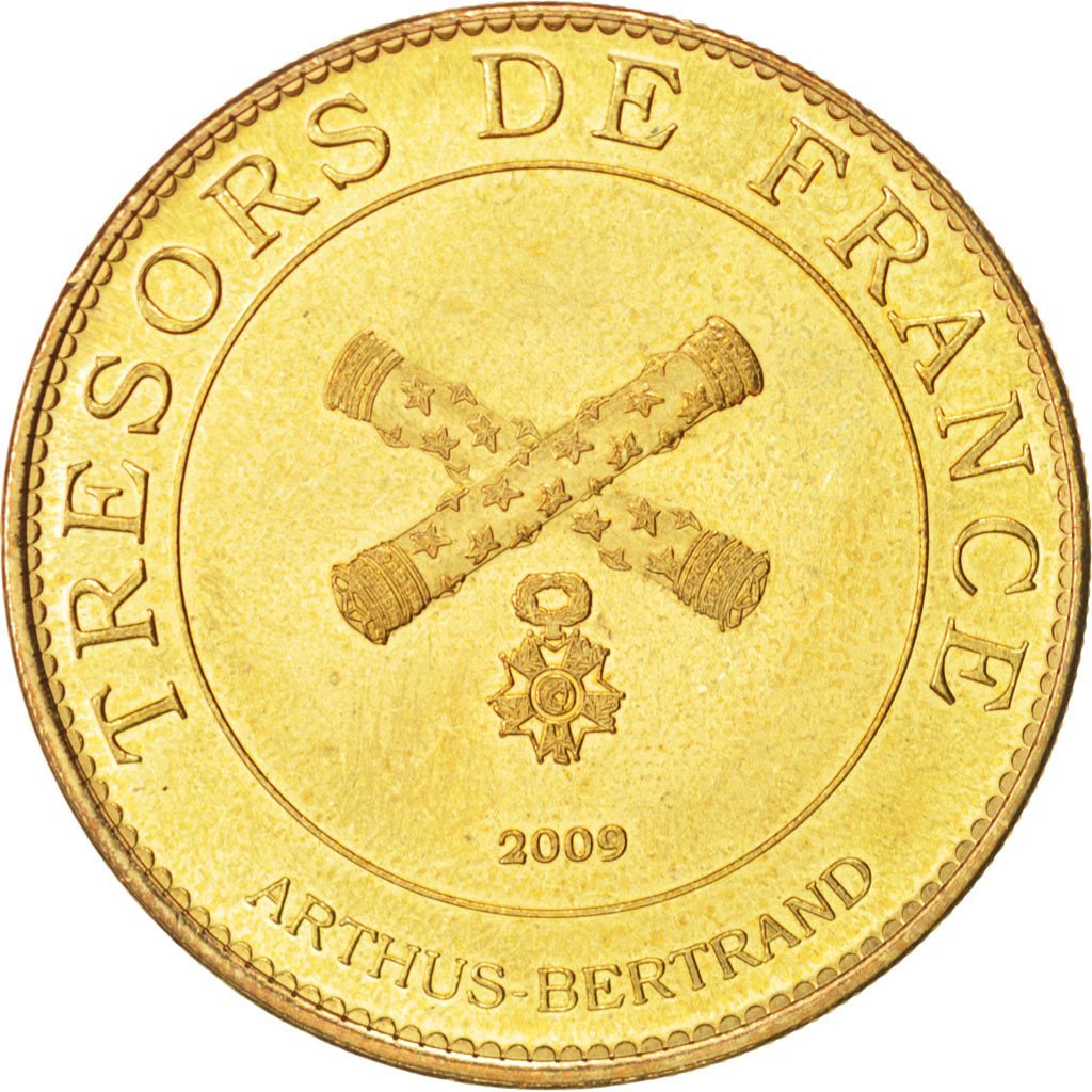 Francia, Token, Tourist Token, Arts & Culture, 2009, SPL, Rame-nichel-alluminio