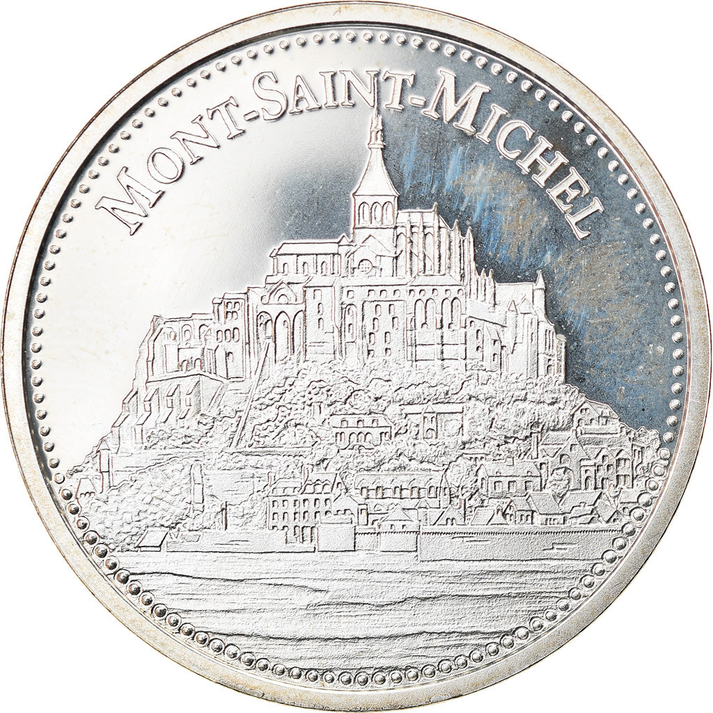 France, Medal, Le Mont Saint-Michel, Arts & Culture, MS(65-70), Silver