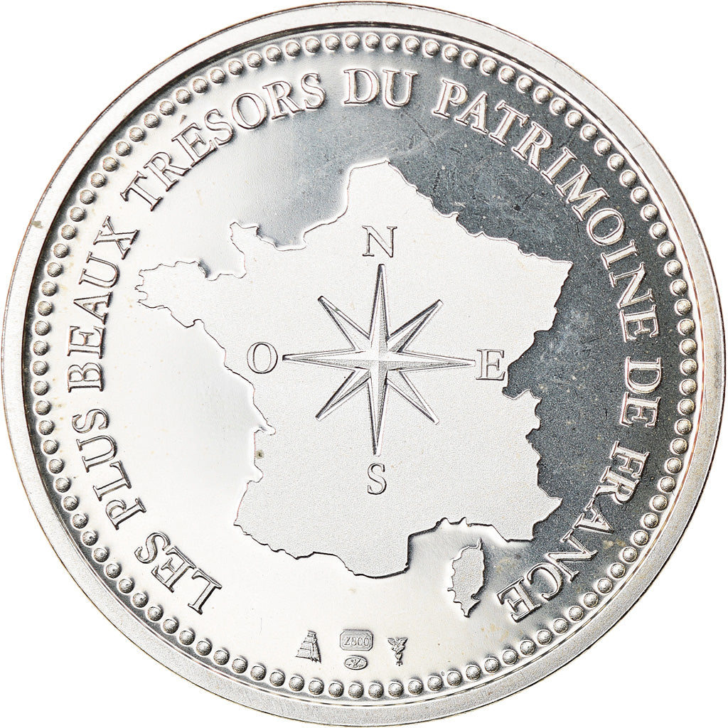 France, Medal, Le Mont Saint-Michel, Arts & Culture, MS(65-70), Silver