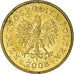 Moneta, Polska, 2 Grosze, 2008