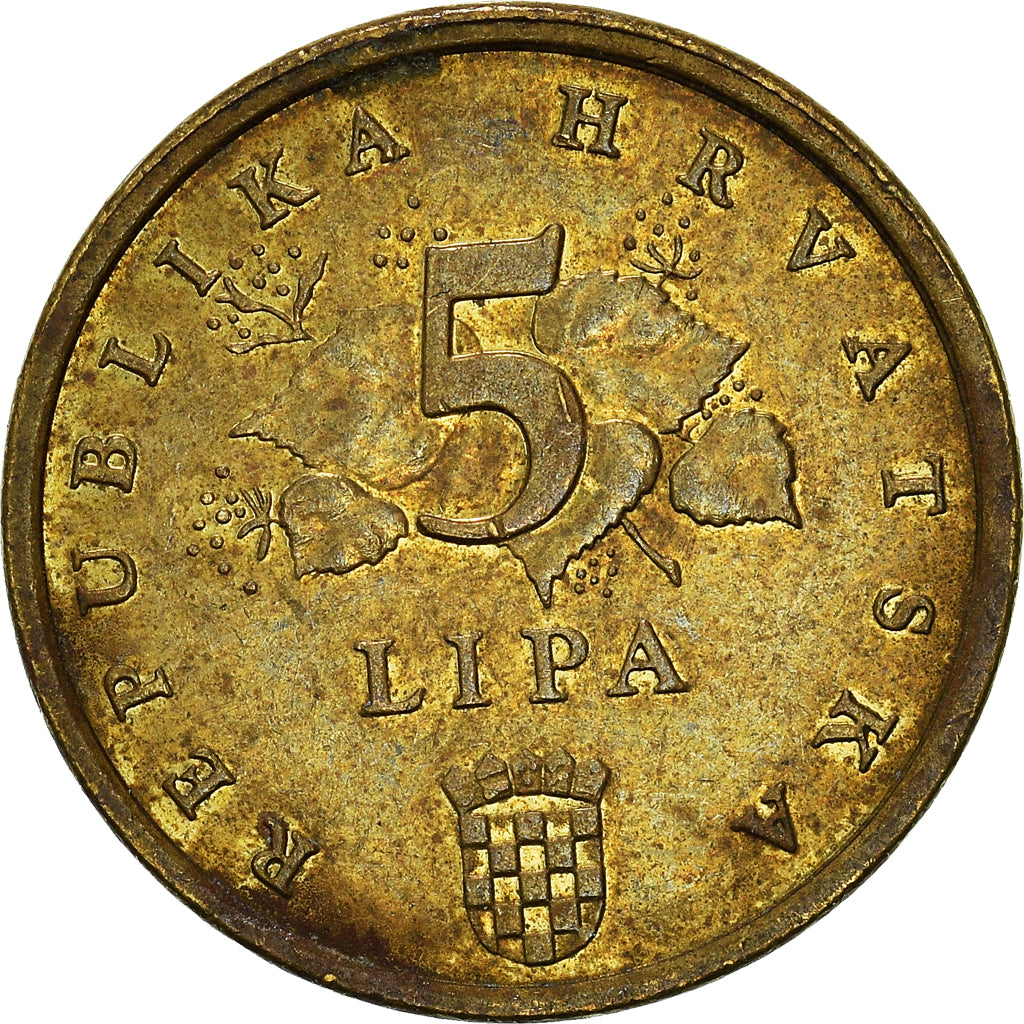 Moneda, Croacia, 5 Lipa