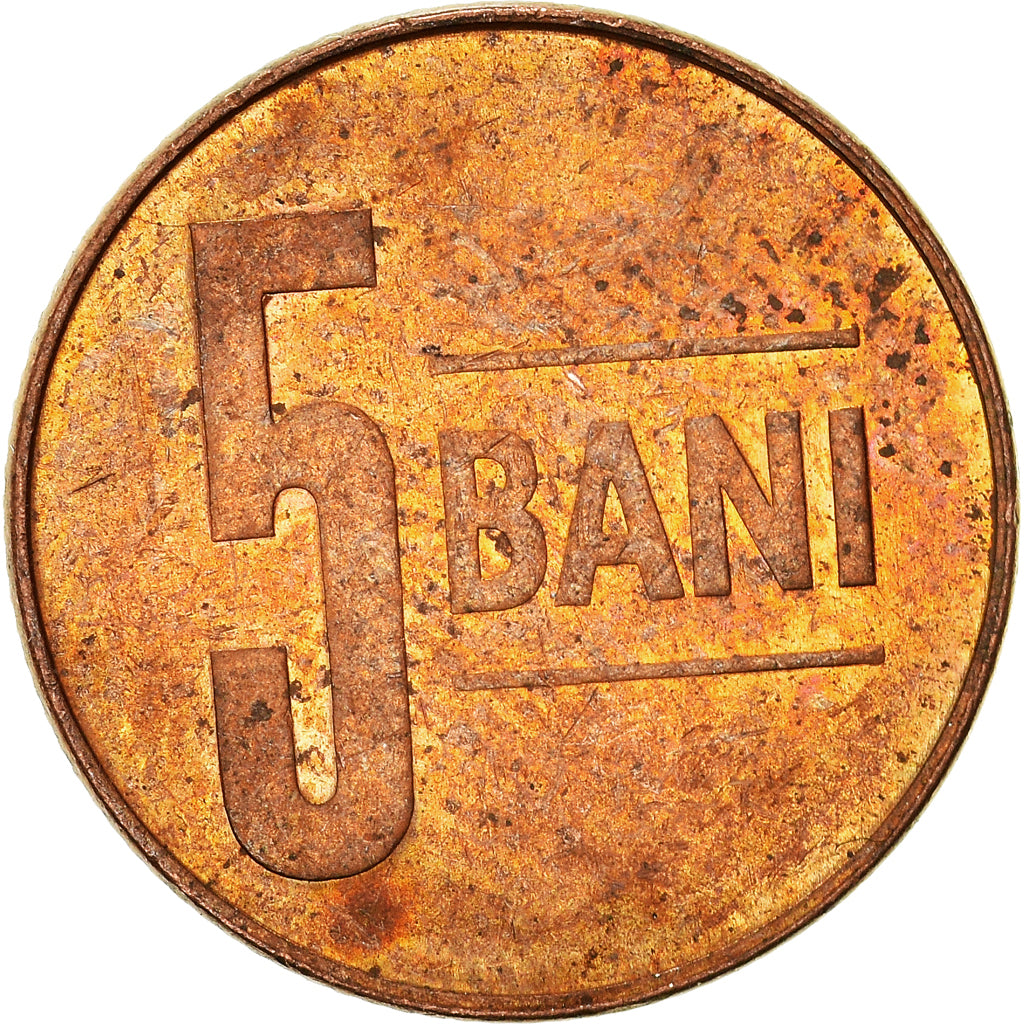 Monnaie, Roumanie, 5 Bani, 2010