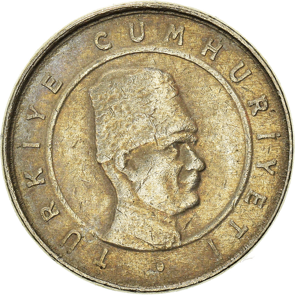 Moneta, Turchia, 10 New Kurus, 2007
