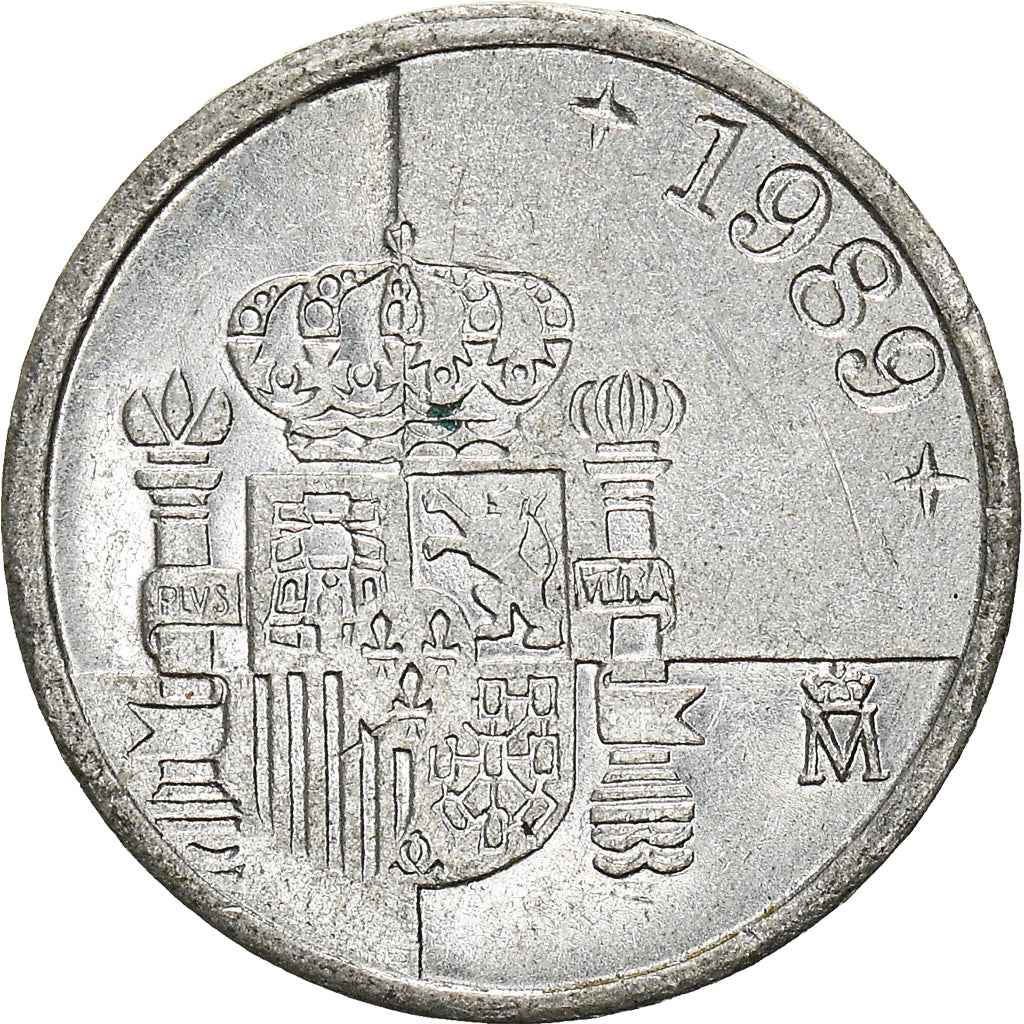 Monnaie, Espagne, Peseta, 1989