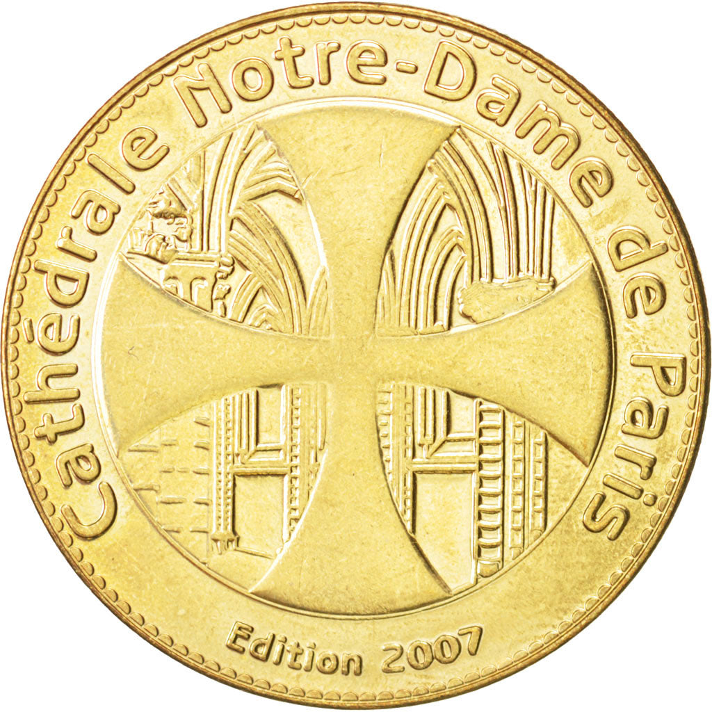 Francia, Token, Tourist Token, Arts & Culture, 2007, SPL, Rame-nichel-alluminio
